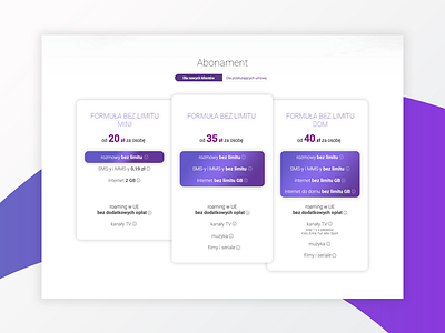 Table offer redesign offer pricing table ui design