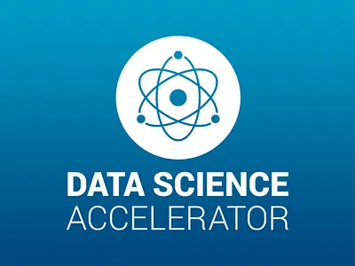 Data Science Logo atom atomic atoms data datascience logo nuclear science