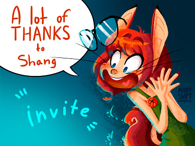 Hello, Dribbble! character design character emotion desing illustration squirel