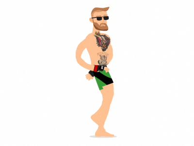 Conor Walk Cycle conor mcgregor loop walk cycle