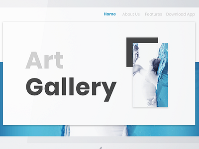 Web Presentation art gallery