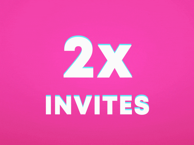 2x Invites draft dribbble dribbbleinvite giveaway invitation invite ticket