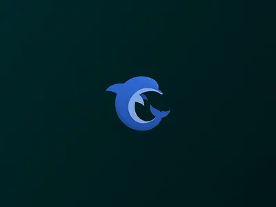 🐬 Solo Dolphin branding dolphin icon logo sketch