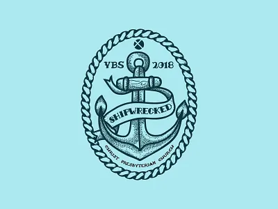 VBS 2018 T-Shirt christ presbyterian church nautical shipwrecked traditional vacation bible school vbs