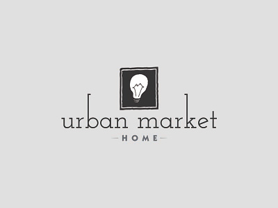 Urban Market Logo decor graphic graphic design home home decor logo logo design logos urban