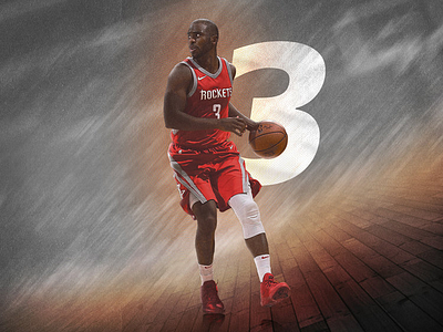 Cp3 art basketball chris paul digital graphic design hoops nba rockets