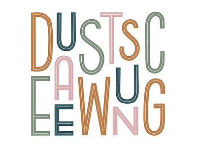 The 100 Day Project: Dustsceaewung 100 day project daily type handdrawn type language lettering linguistics the 100 day project type typography untranslatable words