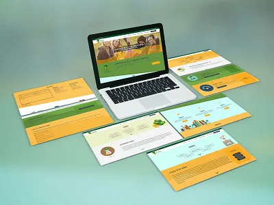 Drayton Valley Community Foundation Website - Desktop Design community custom ui design design desktop develop flat color foundation graphics website wordpress work