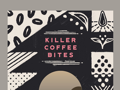 Sneak Peek! Limited Edition Artist collab Packaging art direction artprize bag bites coffee design food gluten free grand rapids illustration packaging design