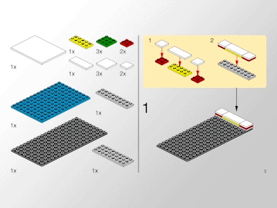 Ages 5+ 2d after effects animation app bricks gif instructions lego loop motion ui ux