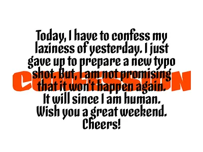 Confession calligraphy lettering skeleton type design type design typography