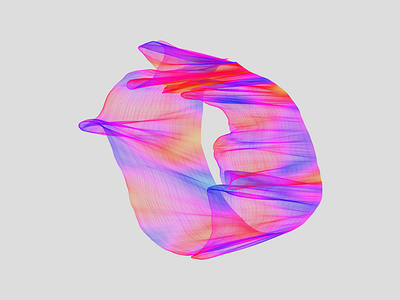 Wave colors design gradient organic