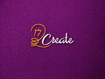 2create adobeillustrator creative idea lamp latergram logo logodesign orange purple