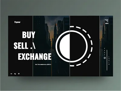 Payever animation art blog city dark motion ny ui ux web website