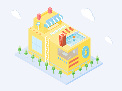 Yellow House 2.5d