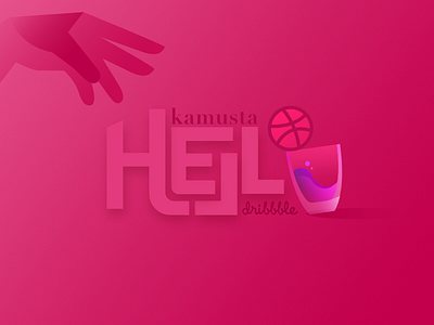 Bottoms up! ball beer pong debut dribbble illustration shot