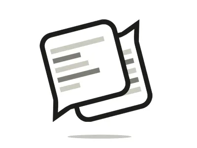 chat balloon artist balloon chat creative logo type