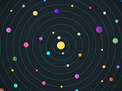 COSMO - GENESIS cosmology illustration orbit solar system