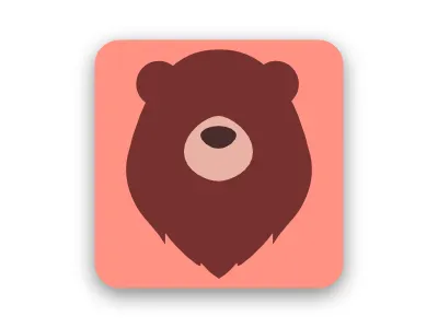 Bear App - Alternative Icon app bear graphics icon macos minimalism