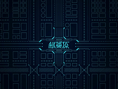 秋葉原 - AKIBA akiba cyberpunk graphic kanji logo pcb tokyo