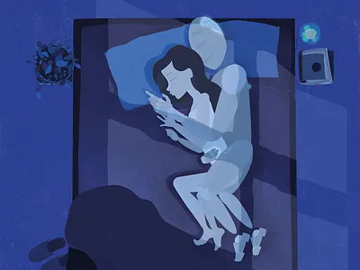 Modern Romance ai couple debut future illustration love myfirstshot photoshop robots spooning