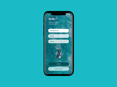 Daily Login Screen 2d adobexd app dailyui illustrator iphone login screen adobe photoshop ui uiux ux