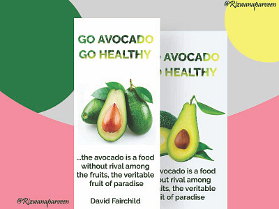 Avocado Flyer Design digitalart dribble dribbleartist flyer flyerdesign graphic graphicdesign logo logodesign photoshopart vector