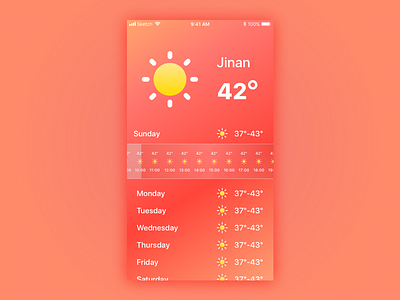 Weather ui