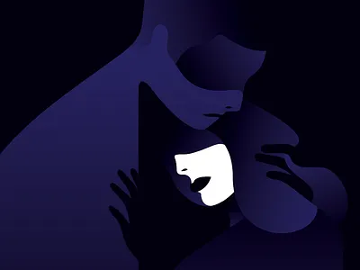 That's All apart couple heartbreak portrait
