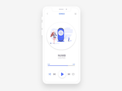 Music Player - Daily UI #009 009 challenge daily music player ui