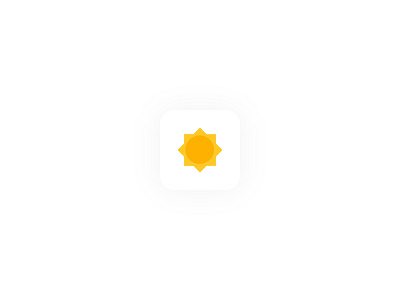 Icon Daily UI #005 app daily dribbble icon interface sunny ui user weather