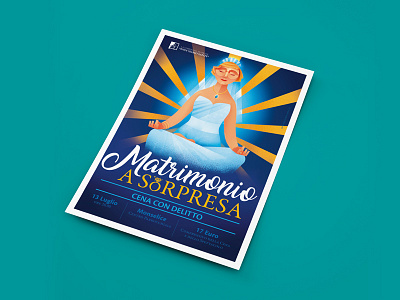 Theatre Promo Flyer #1 adobe flat graphic design icon illustration illustrator mockup photoshop poster vector wedding yoga