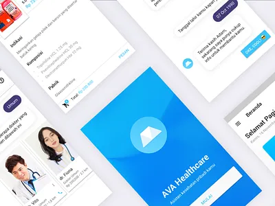 AVA Healthcare Wellness App ai ava chat conversation health healthcare message wellness