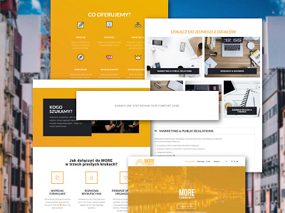 MORE Community branding business strategy logo product launch responsive website web design wordpress