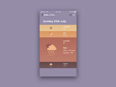 Weather ui
