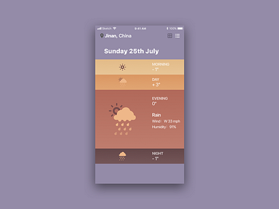 Weather ui