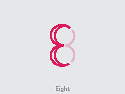 E e graphicdesign letter lineal magenta