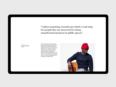 Chronicle #3 grid layout serif typo typography website whitespace