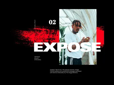 Time Mind Magazine #3 black bold dark grid layout magazine typography