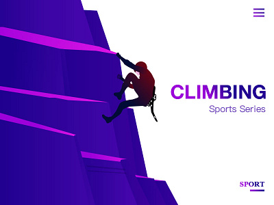 sport-climbing illustration sport