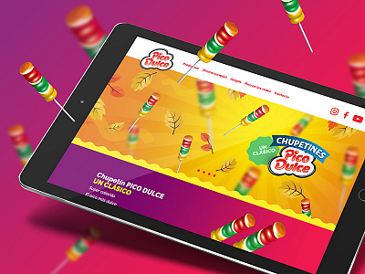 Pico Dulce (Lheritier)| Site Design brand brand strategy branding digital product ecommerce identity lheritier picodulce social branding ui ux