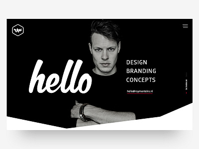 Hello Roy Monteiro branding concepts design hello identity interface webdesign website