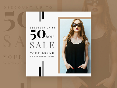 Discount - banner deign banner banner small creative banner discount google ad banner instagram banner linked banner off sale social media banner