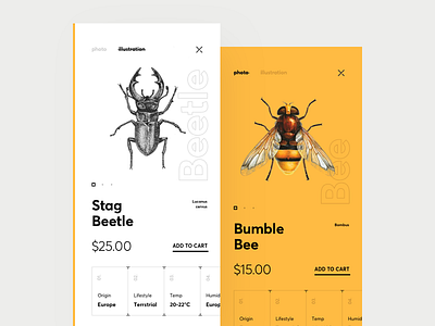 Biological Control Natural Pollination App app bee biological cuberto design interface ios iphone map natural ui ux