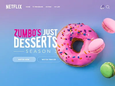 Zumbo Dessert 2d architecture design desserts food minimalist web website