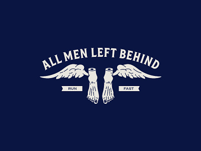 All Men Left Behind fast feet fitness fly marathon run running speed wings