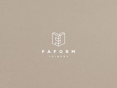 FAFORM JOINERY brand carpenter carpentry design faform hunap hunapstudio identity joinery logo stationery wood