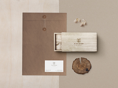 FAFORM JOINERY brand carpenter carpentry design faform hunap hunapstudio identity joinery logo stationery wood