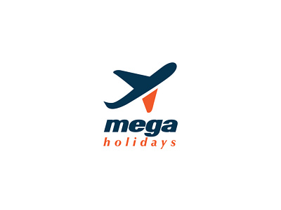 Mega Holidays Logo australia branding flights mega holidays sri lanka travel travel logo