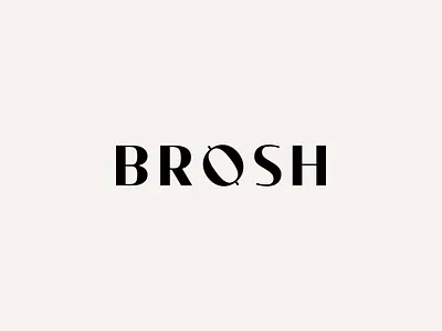 Brosh Logotype Wordmark / Symbol / Mark brosh design jewelery logo logotype mark minimal